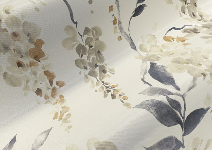 Wisteria Silk, Grey - Twist&Fit Roman Blind - Image 4